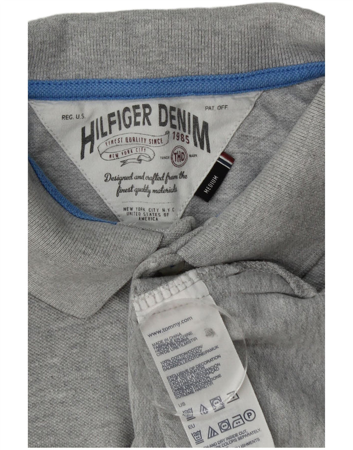 Tommy Hilfiger muška polo majica srednje sive boje s pjegama
