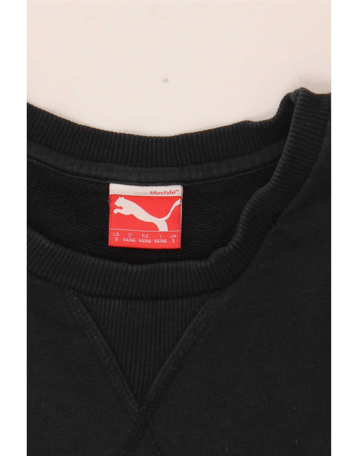 Puma muški džemper s grafičkim motivima mali tamnoplavi