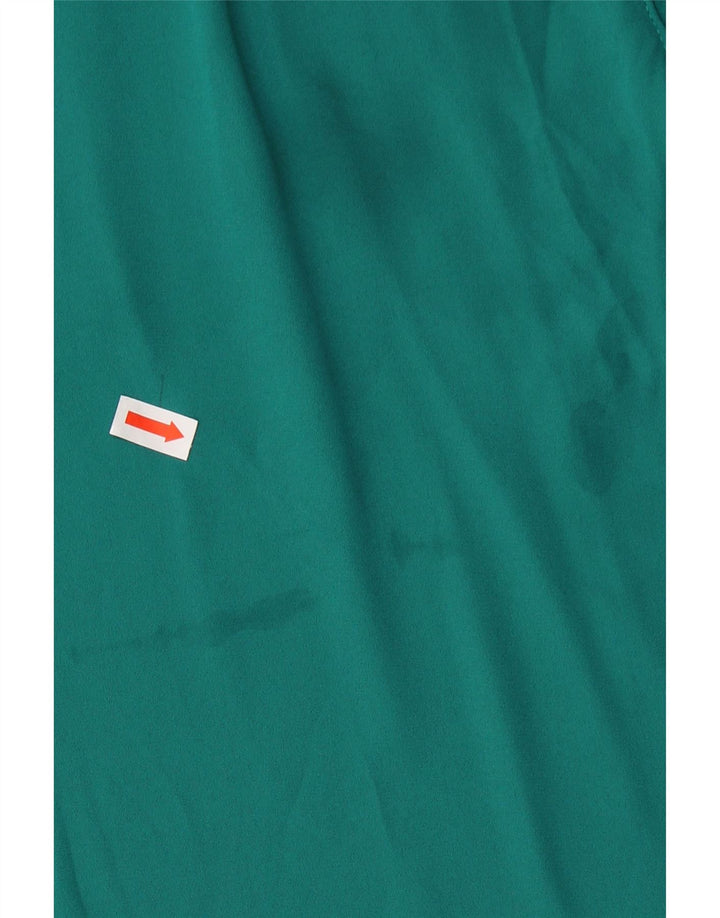 J. Crew gornji dio ženske bluze UK 16 veliki zeleni poliester