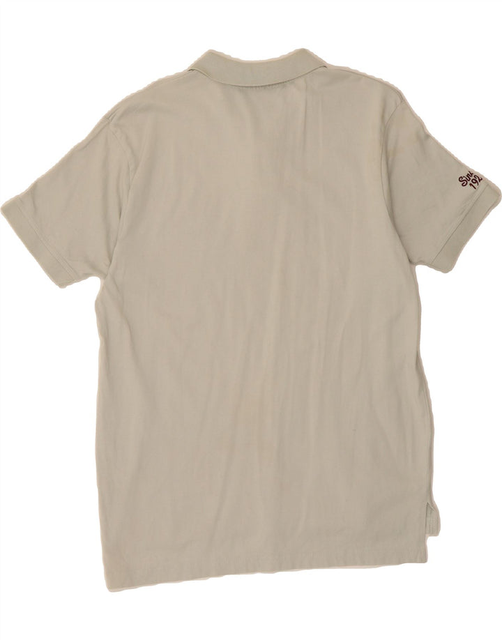 UMBRO Mens Polo Shirt Large Grey Cotton Vintage Umbro and Second-Hand Umbro from Messina Hembry 