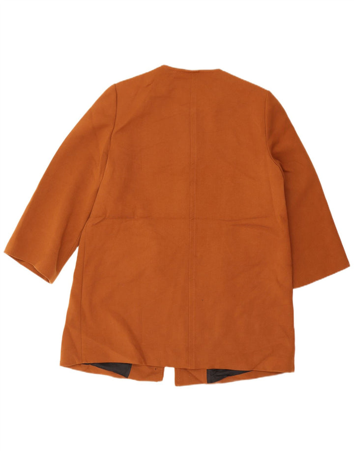Zara ženski kaput UK 18 XL smeđi poliester