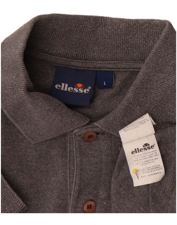 Ellesse muška polo majica Large Grey Cotton