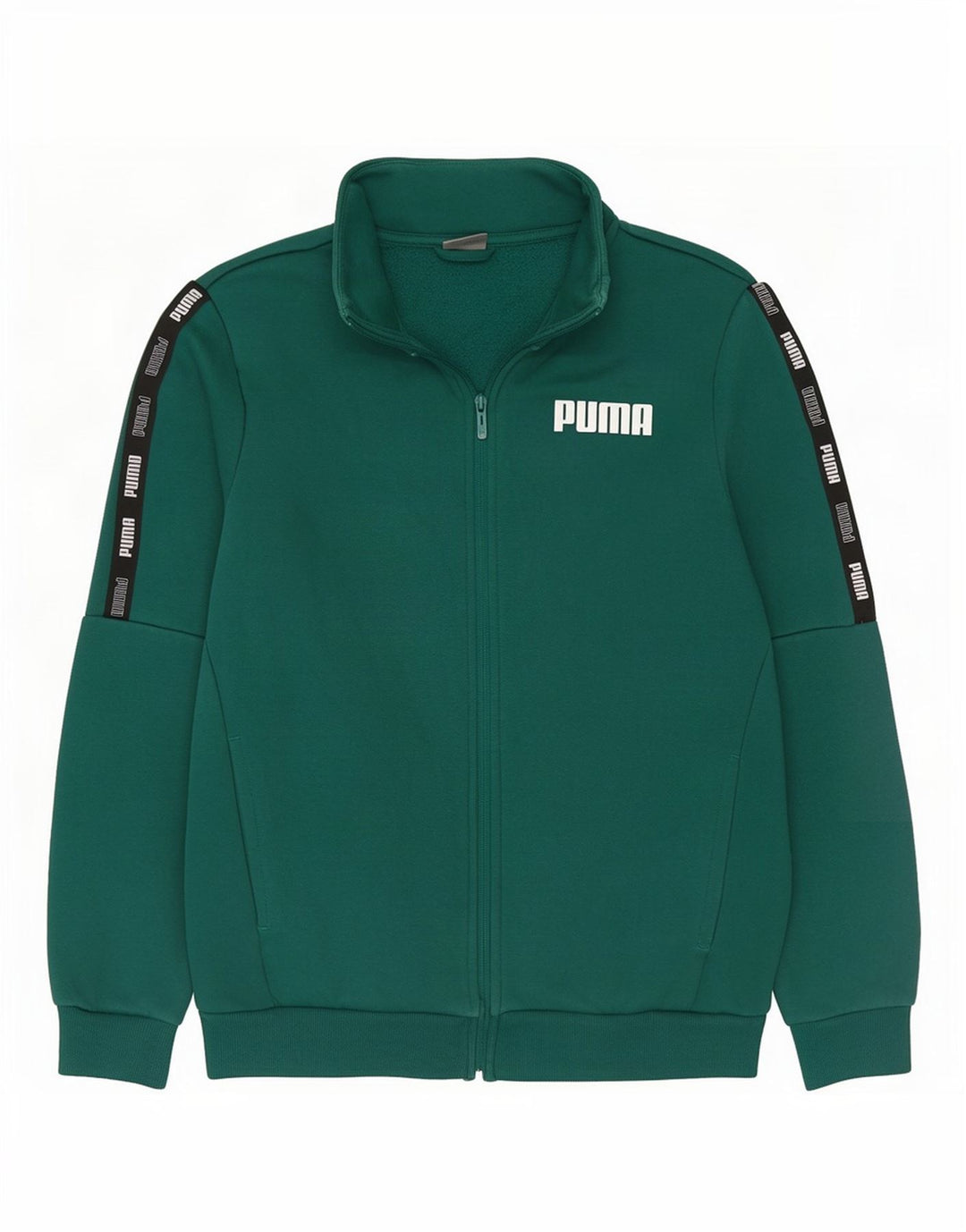 Puma muška trenirka sa grafičkim motivima, srednje zelena, pamuk