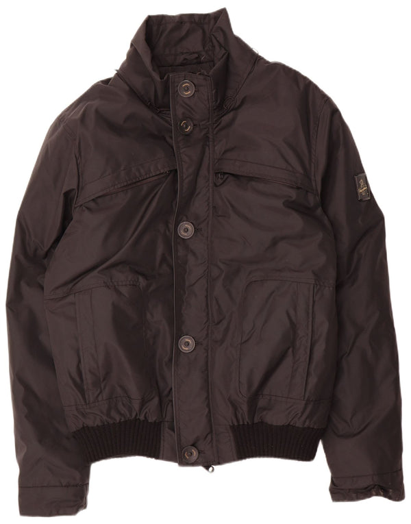Refrigiwear muška podstavljena bomber jakna UK 40 veliki crni najlon