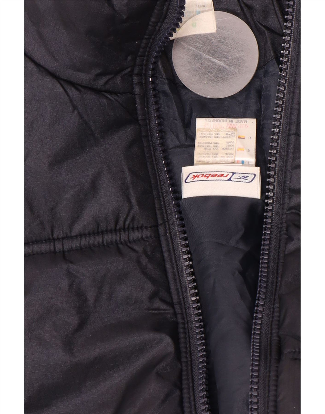 REEBOK Dječačka široka podstavljena jakna 11-12 godina tamnoplavi najlon