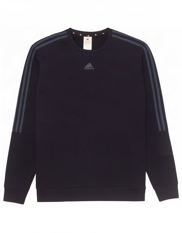 Adidas muški džemper srednjeg tamnoplavog poliestera