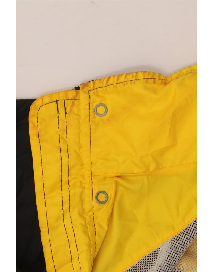 ASICS muška kišna jakna s kapuljačom UK 40 Large Black Colourblock