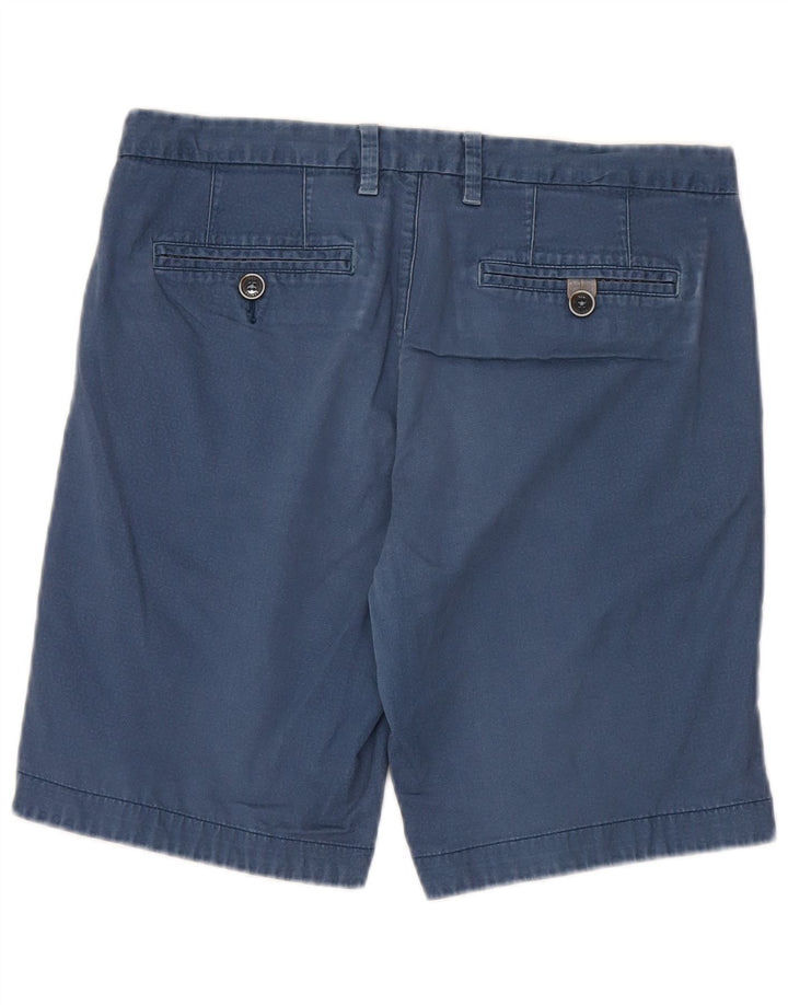 Muške chino kratke hlače Ted Baker W32 srednje plavi geometrijski pamuk