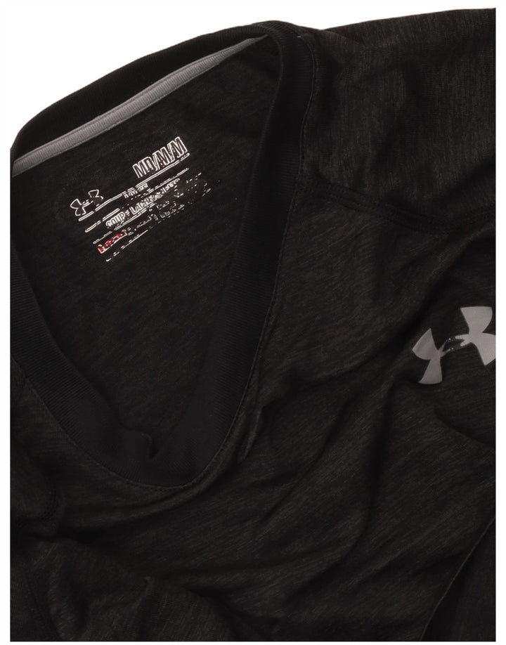 Under Armour muška majica širokog kroja, srednje crna s pjegama