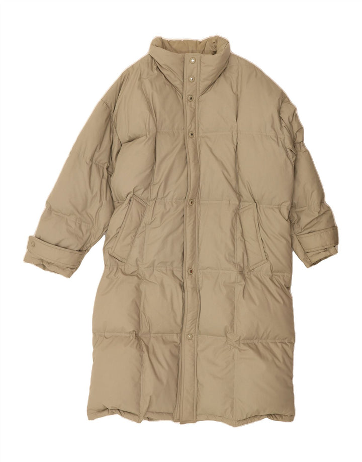 ANGELO LITRICO Womens Padded Coat UK 22 3XL Beige Polyester Vintage Angelo Litrico and Second-Hand Angelo Litrico from Messina Hembry 