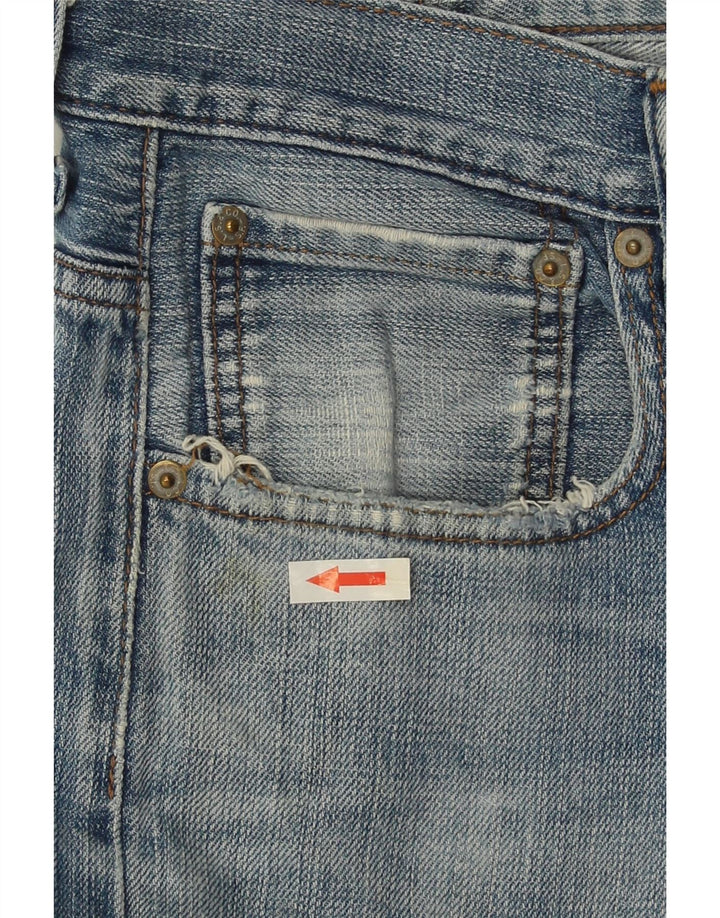 LEVI'S muške ravne traperice W32 L26 plavi pamuk