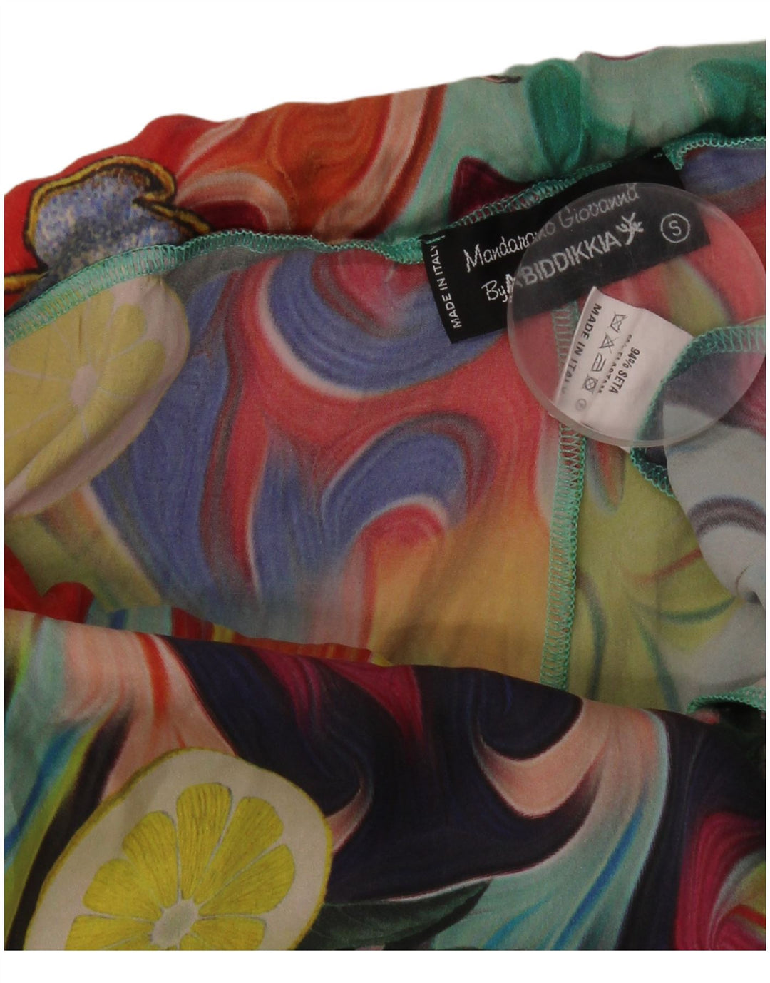 Vintage ženske široke hlače s apstraktnim uzorkom, male W26 L29 u više boja