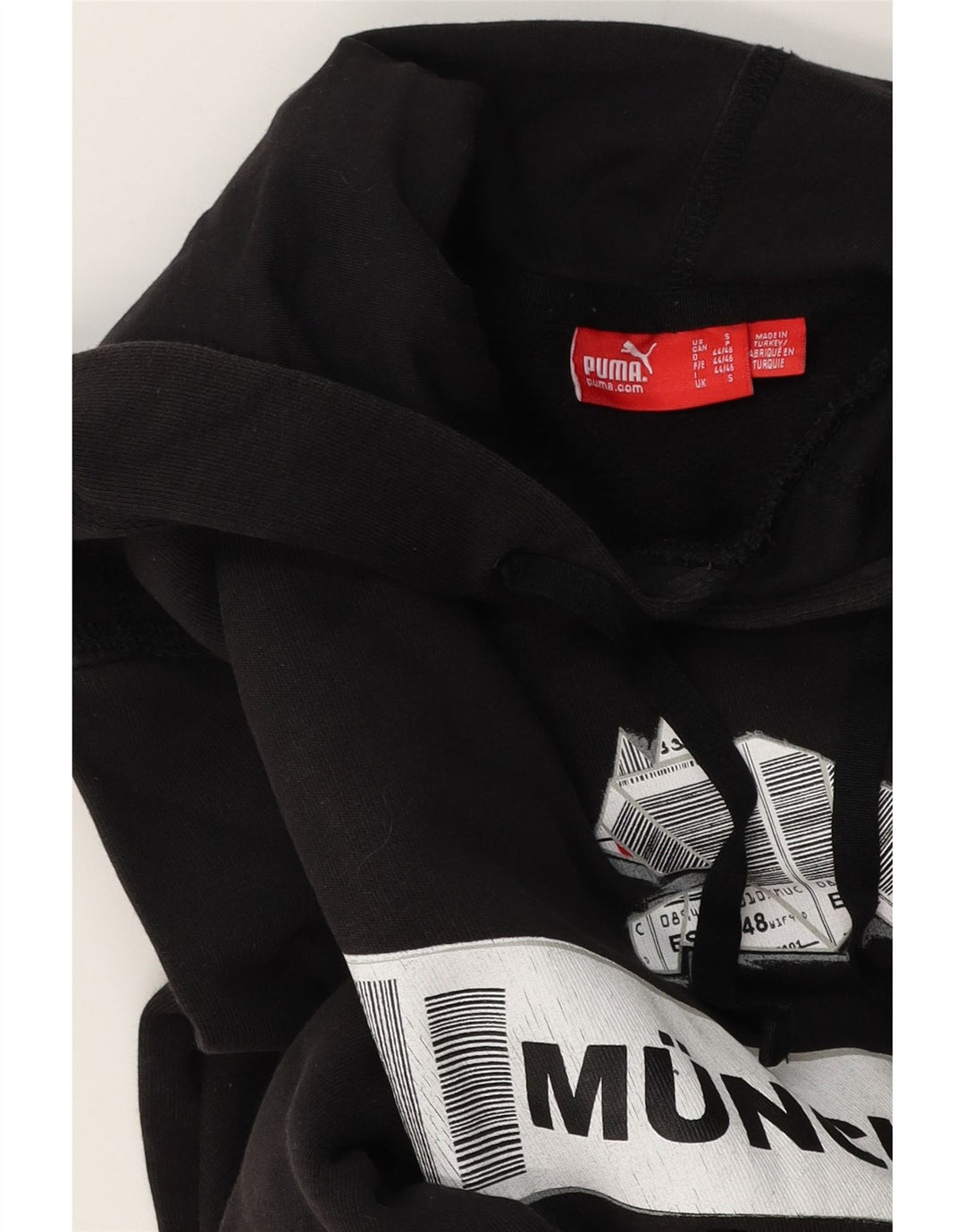 Puma muška majica s kapuljačom Munchen Graphic Small Black