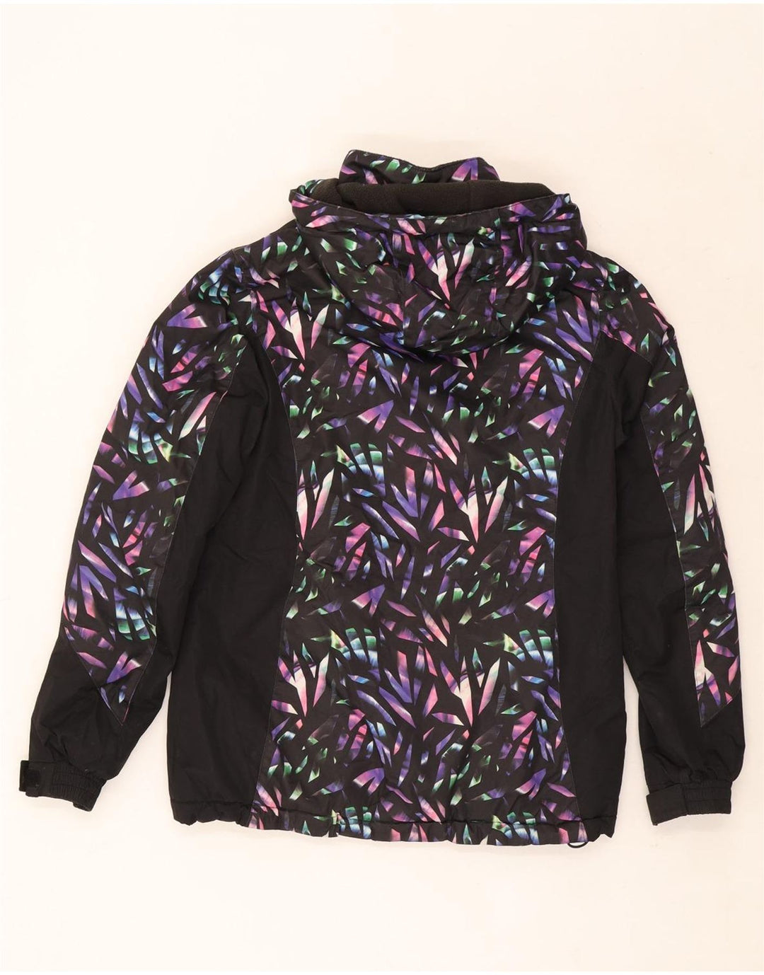 Mountain Warehouse ženska skijaška jakna s kapuljačom UK 8 Mala crna geometrijska