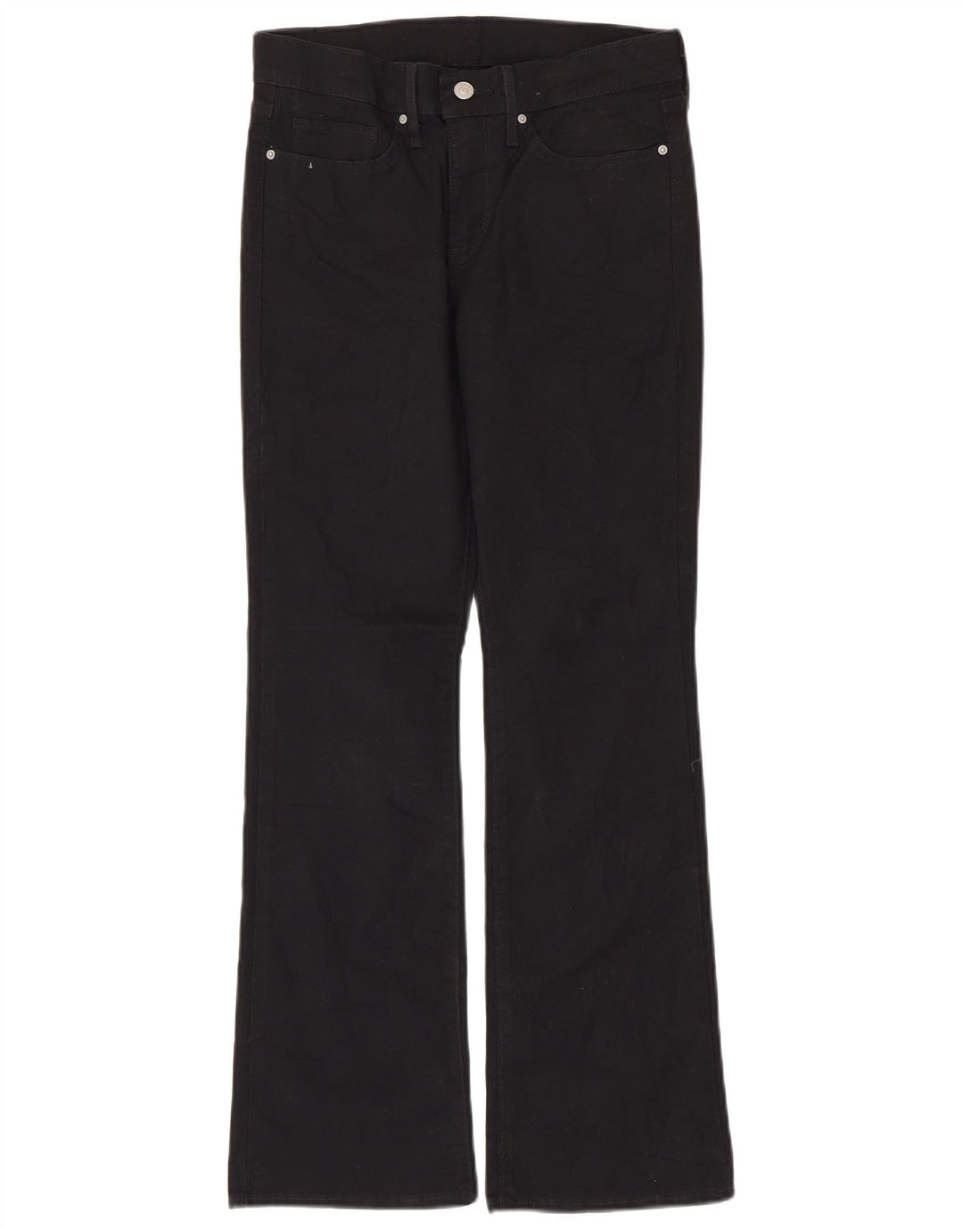 Levi's Ženske Bootcut traperice W28 L30 crni pamuk