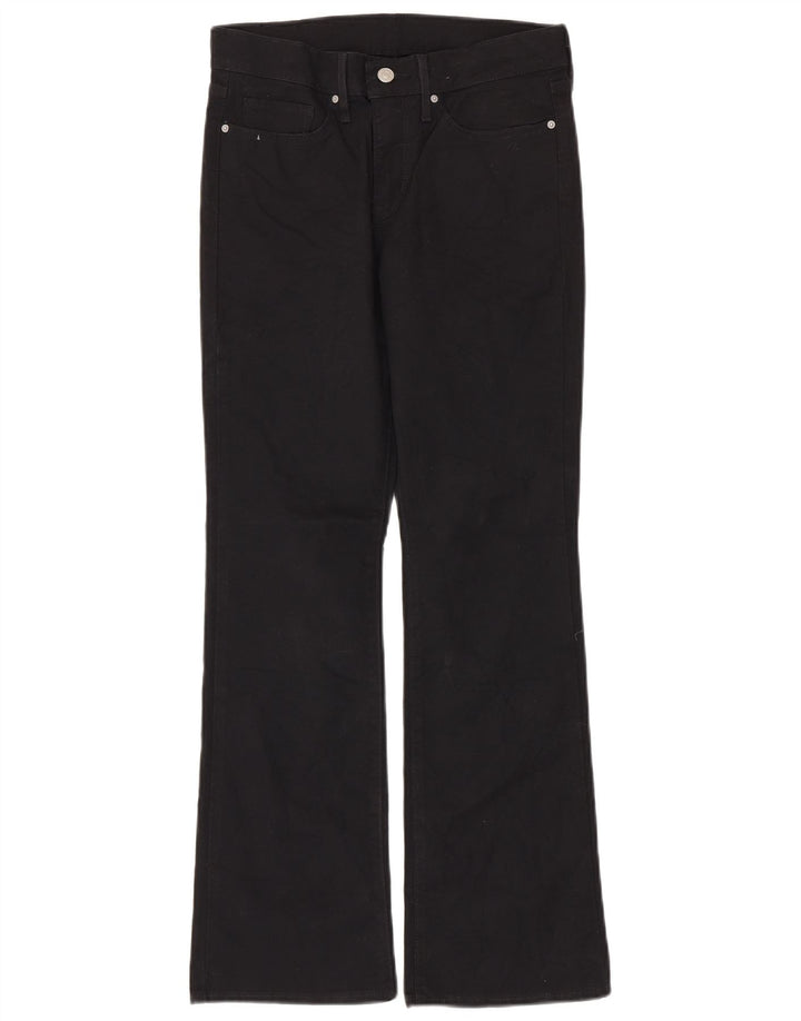 Levi's Ženske Bootcut traperice W28 L30 crni pamuk