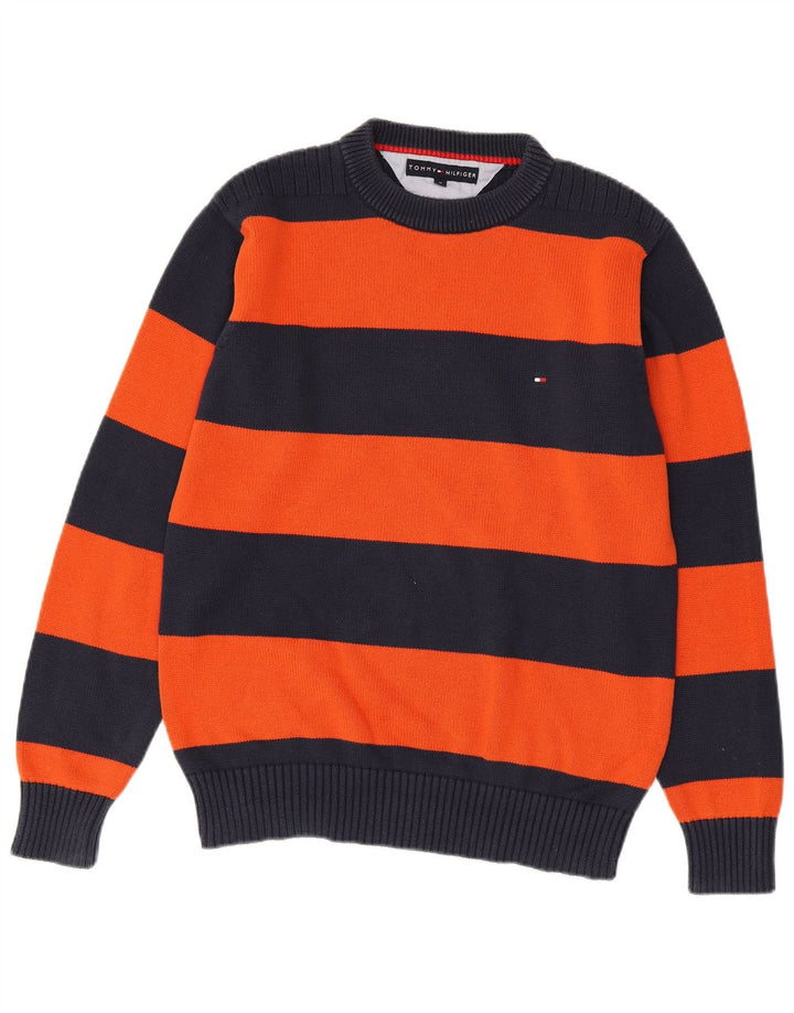 Tommy Hilfiger muški džemper s okruglim izrezom srednje tamnoplave boje