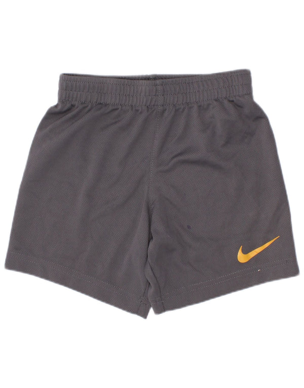 Nike Sportske kratke hlače za dječake 3-4 godine XS sivi poliester