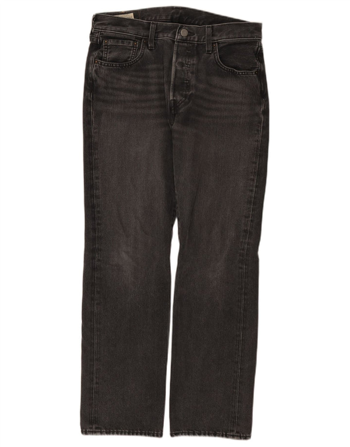 LEVI'S muške ravne traperice W30 L30 sivi pamuk