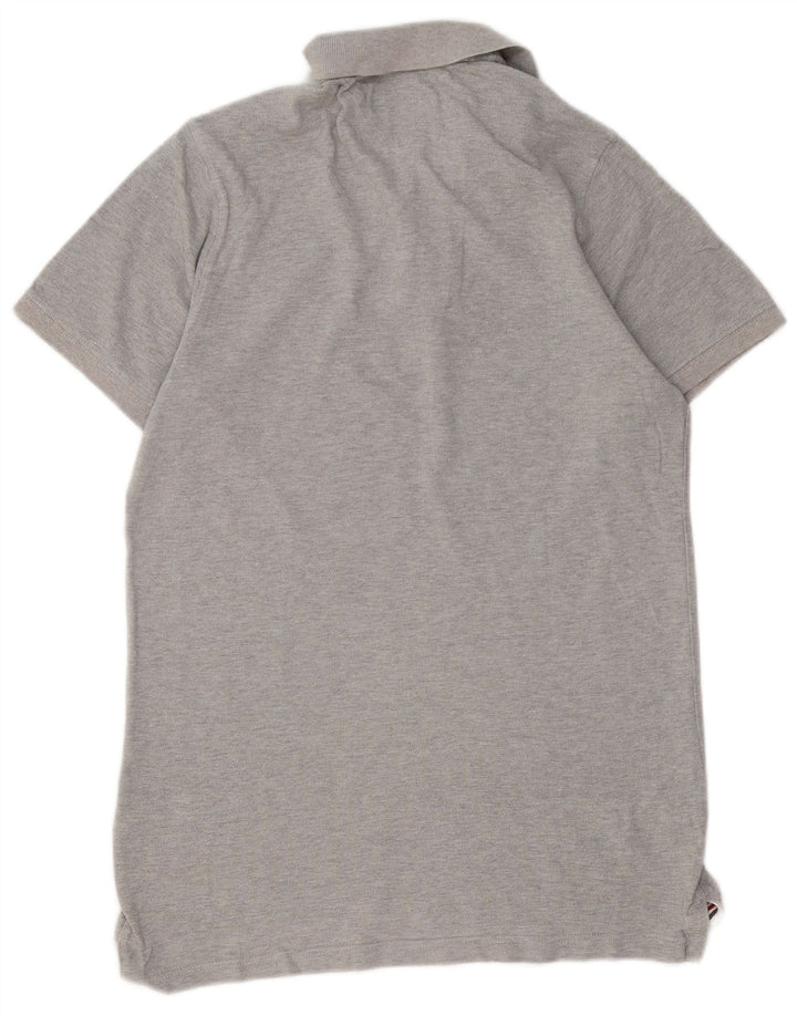 TOMMY HILFIGER Muška polo majica Velika siva pamučna majica
