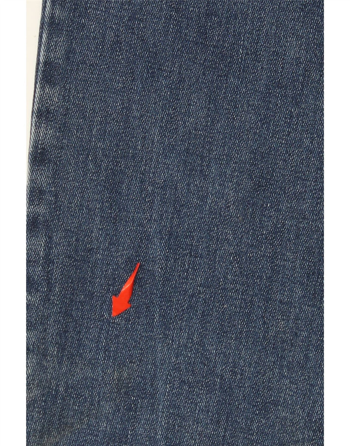 WRANGLER Muške Texas Straight Jeans W34 L30 Plavi pamuk