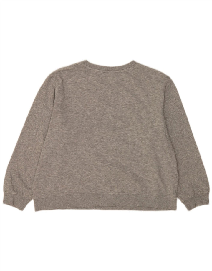 Marks & Spencer Ženska kratkotrajna majica UK 16 Large Grey Flected