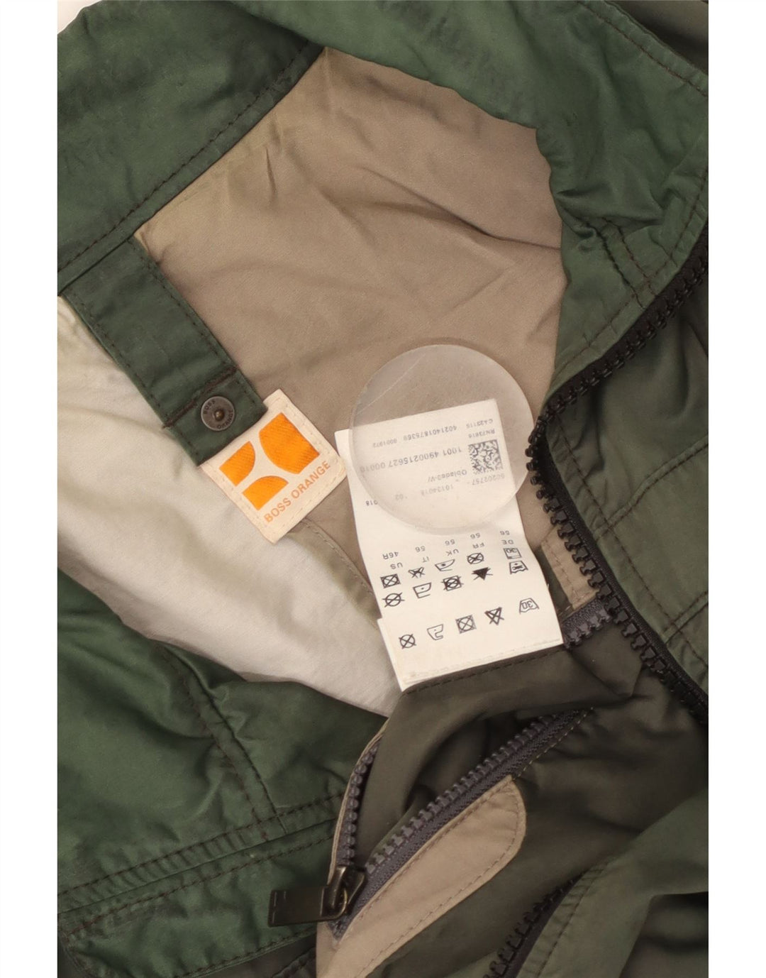 HUGO BOSS muška pomoćna jakna EU 56 3XL zeleni poliamid