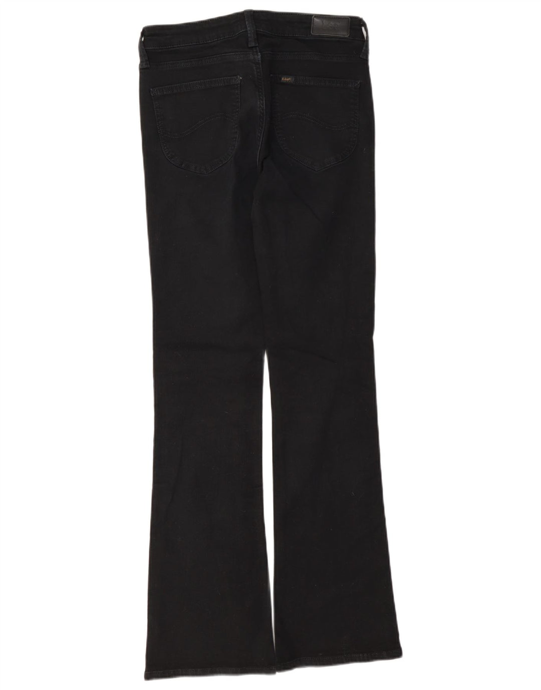 Lee ženske traperice Hoxie Bootcut W28 L31 crni pamuk