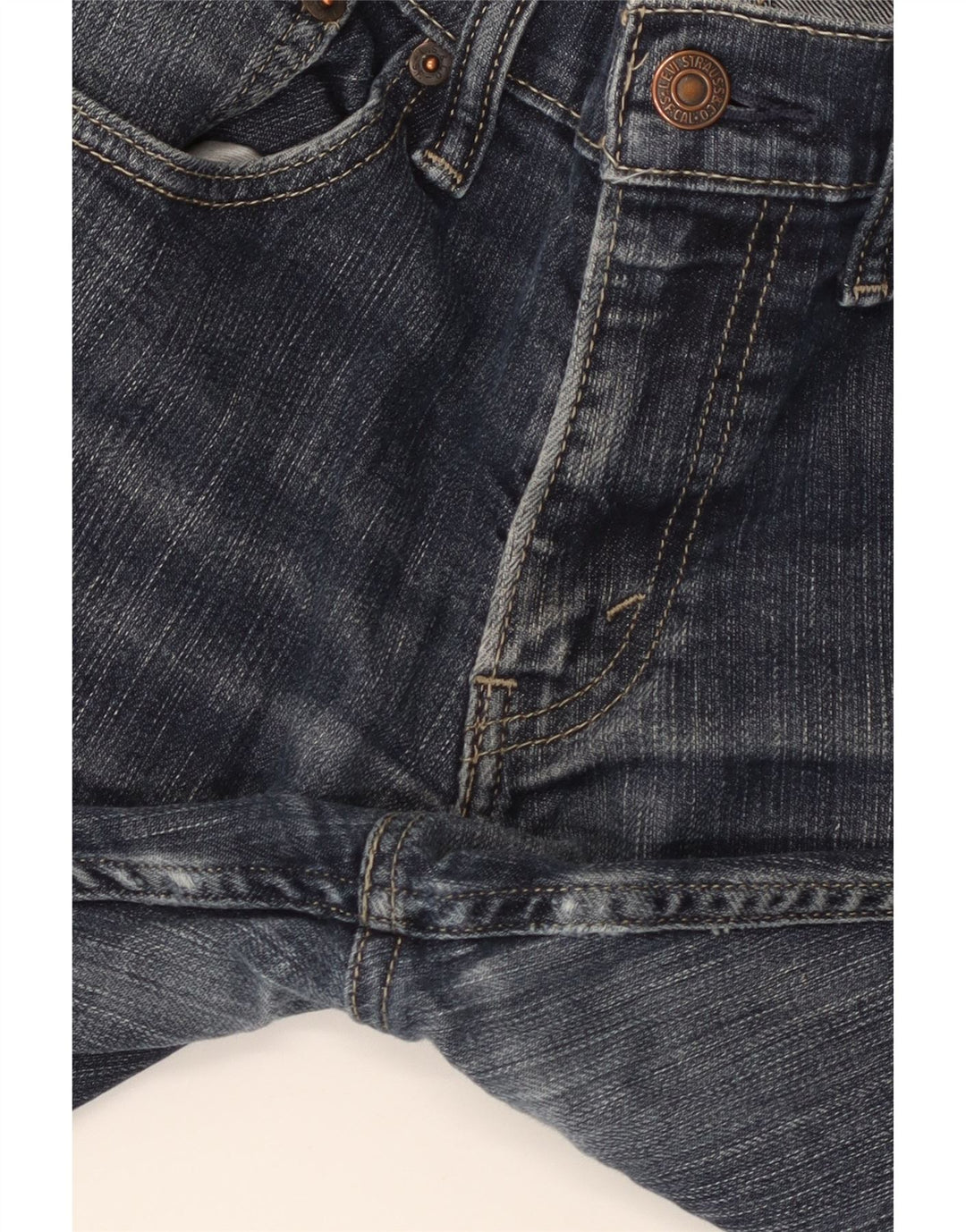 LEVI'S Muške 511 sužene traperice W31 L32 Plavi pamuk