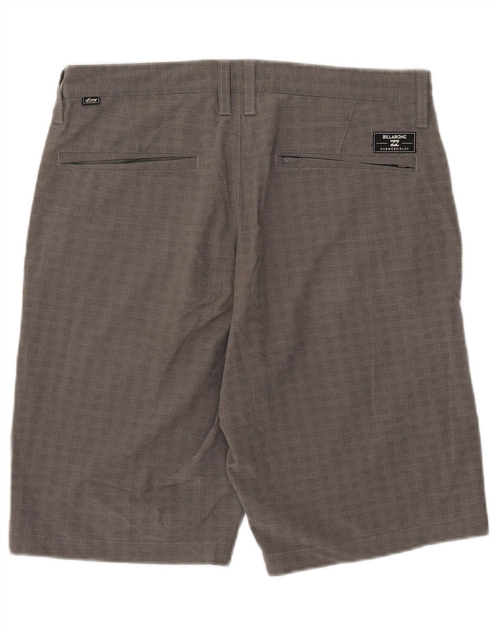 Billabong muške chino kratke hlače W32 srednje sive karirane
