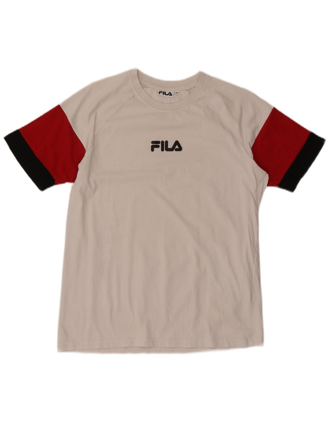 Fila Muška majica kratkih rukava s grafičkim motivima srednje bijele boje