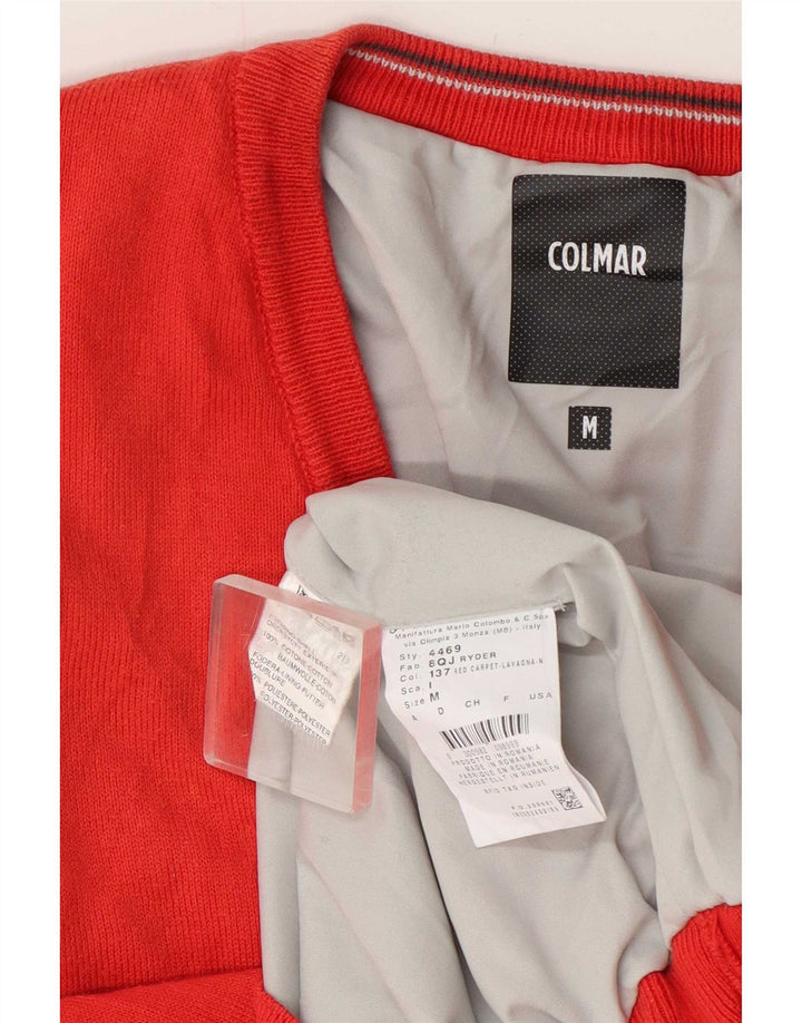 Colmar muški prsluk bez rukava srednje crvene boje pamuk