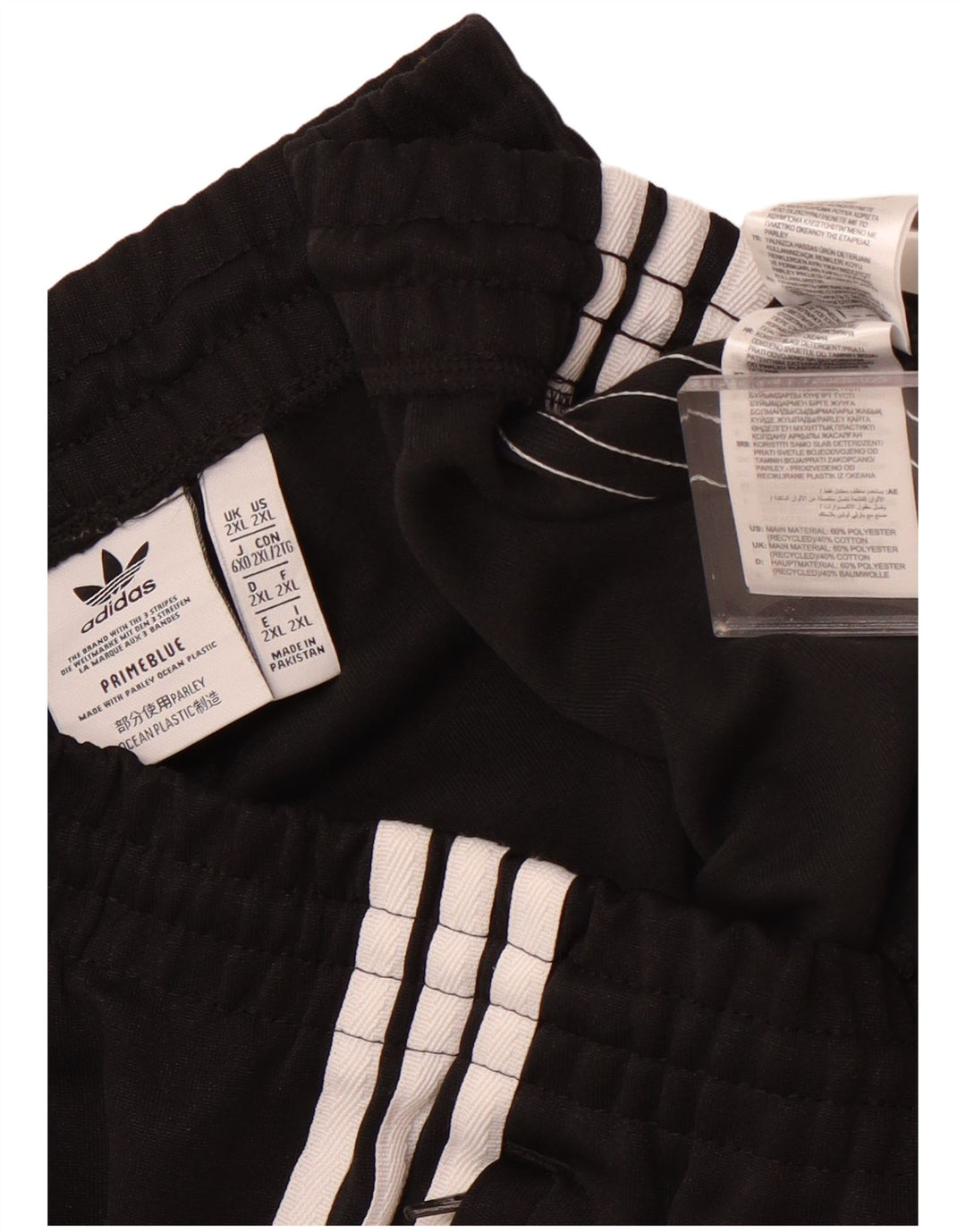 ADIDAS Muška trenerka Primegreen Hlače Joggers 2XL crni poliester