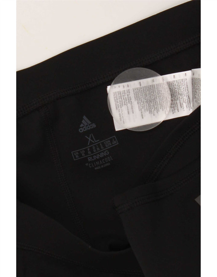 Adidas ženske Climacool sportske kratke hlače UK 18 XL crni poliester