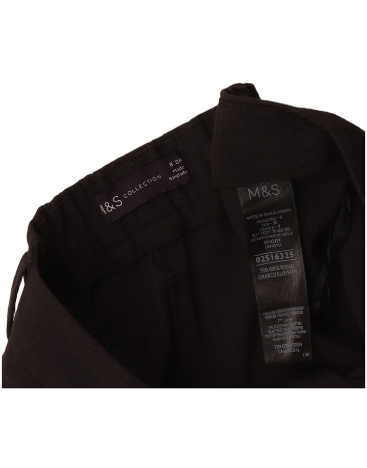 Marks & Spencer ženske skraćene hlače UK 8 male W27 L26 sivi poliester