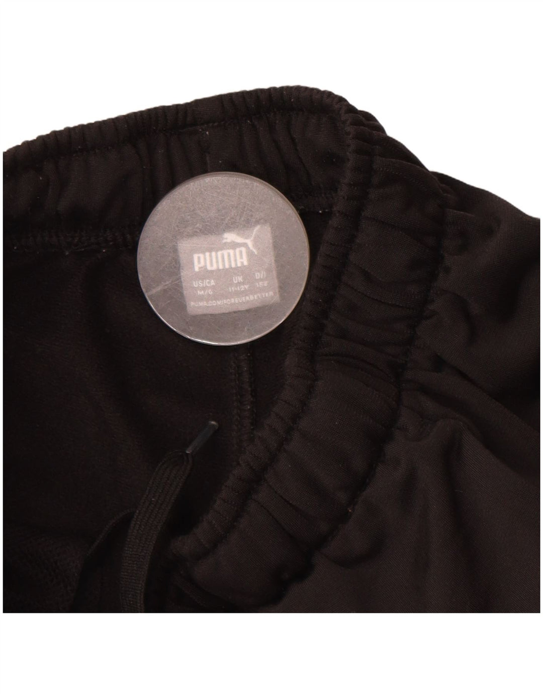 PUMA Trenirke za dječake 11-12 godina crne