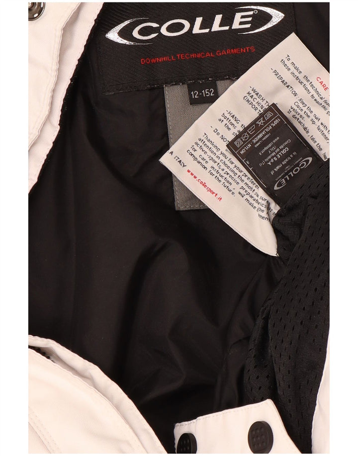 VINTAGE Skijaška jakna za dječake 11-12 godina Raznobojni poliester u boji