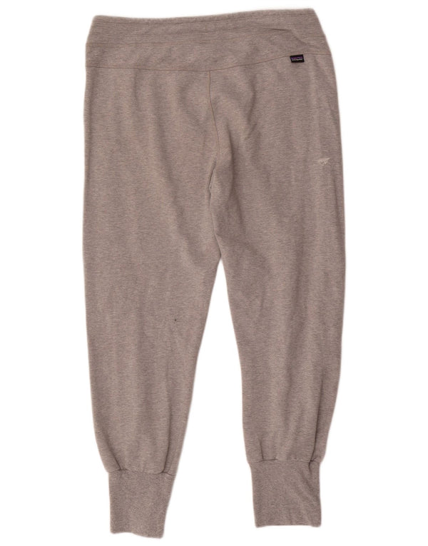 Patagonia Ženska trenirka Hlače Joggers UK 14 Srednje sivi pamuk