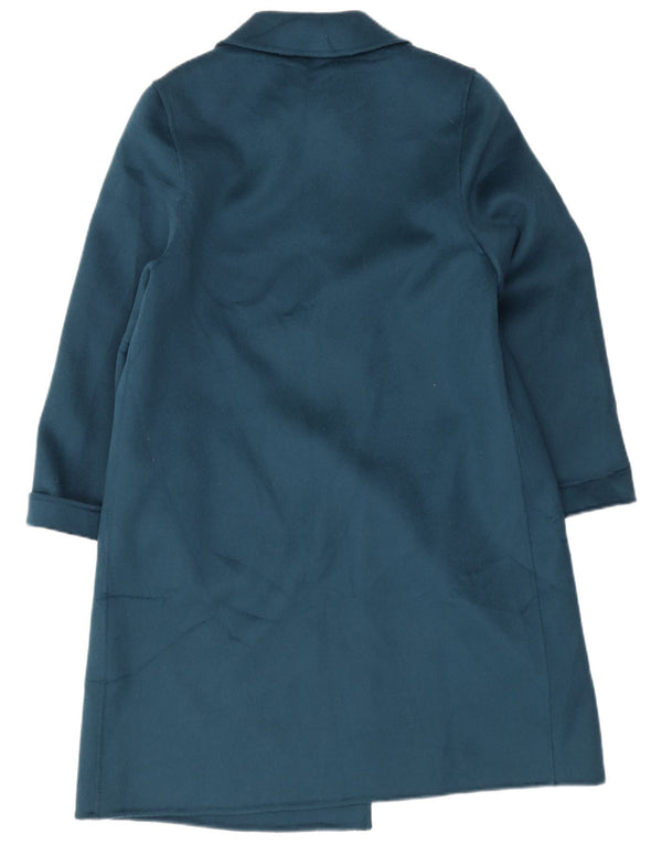 Vintage ženski kaput IT 46 velika tamnoplava vuna
