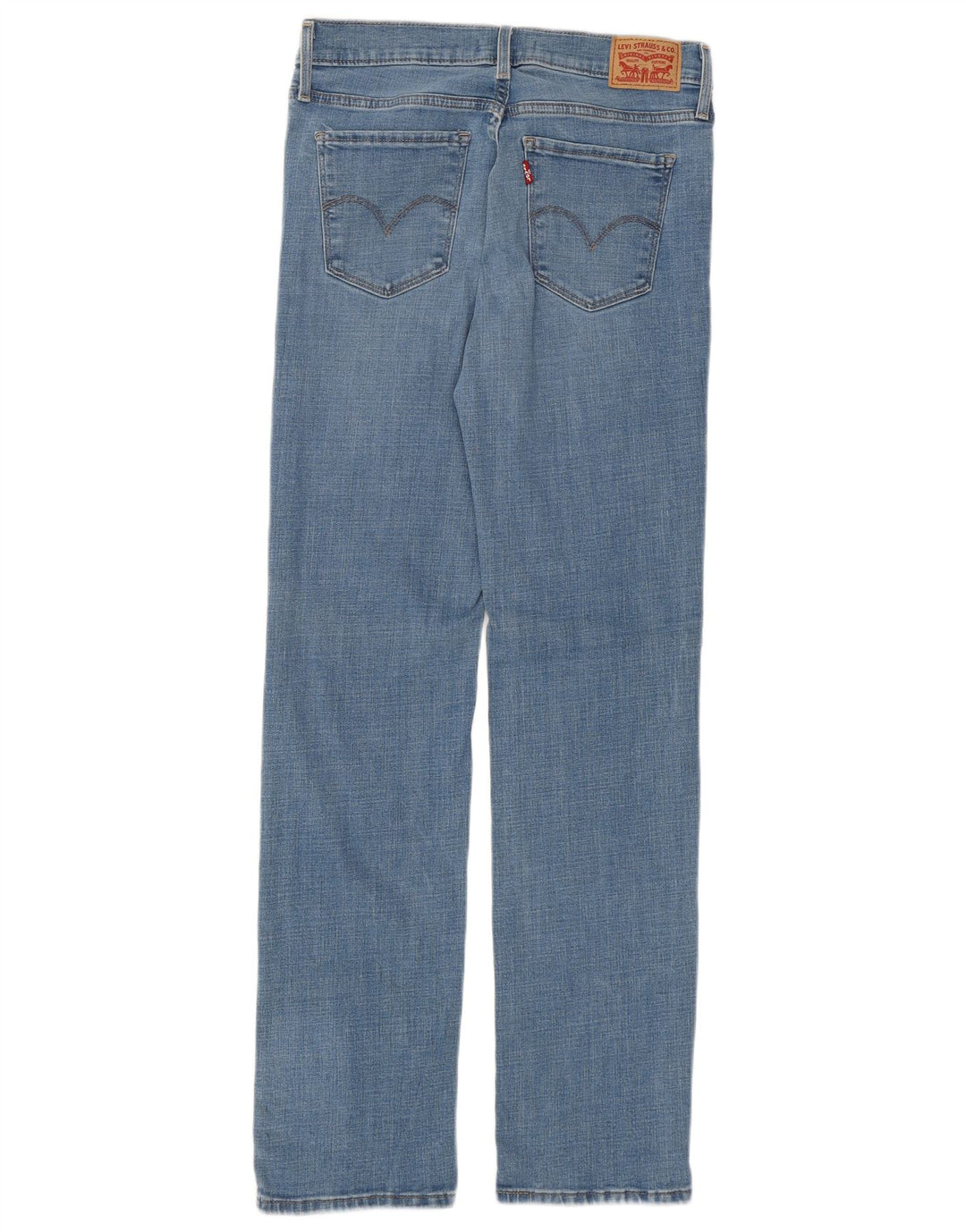 LEVI'S Ženske ravne traperice 314 za oblikovanje W28 L30 Plave