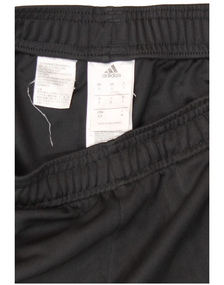 Adidas muške trenirke male crne poliesterske hlače