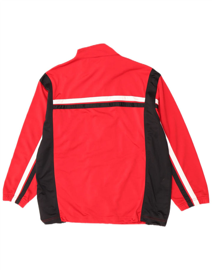 Reebok muška gornja jakna trenirke Large Red Colourblock poliester