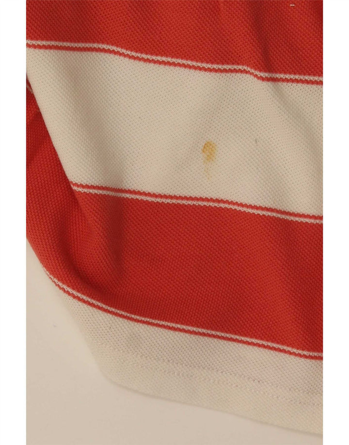 Fat Face muška polo majica s velikim crvenim prugama