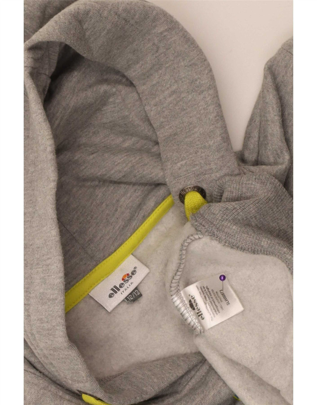 Ellesse Boys Graphic Hoodie Džemper 12-13 godina sivi poliester