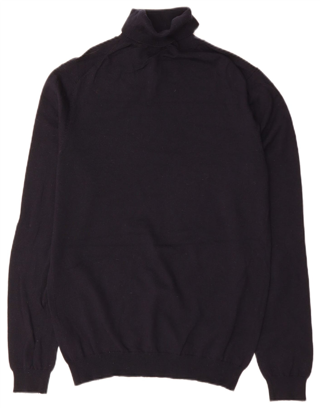 Reiss muški džemper s rol izrezom srednje tamnoplave vune