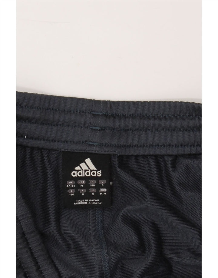 ADIDAS Mens Tracksuit Trousers UK 40/42 Medium  Navy Blue Polyester Vintage Adidas and Second-Hand Adidas from Messina Hembry 