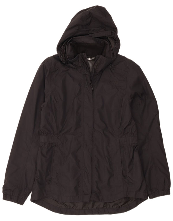 The North Face ženska kišna jakna s kapuljačom UK 14 Srednji crni najlon