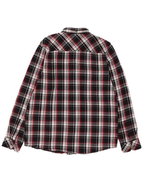 Carhartt muška radnička odjeća Klasična flanelska košulja velikog crnog kariranog kroja