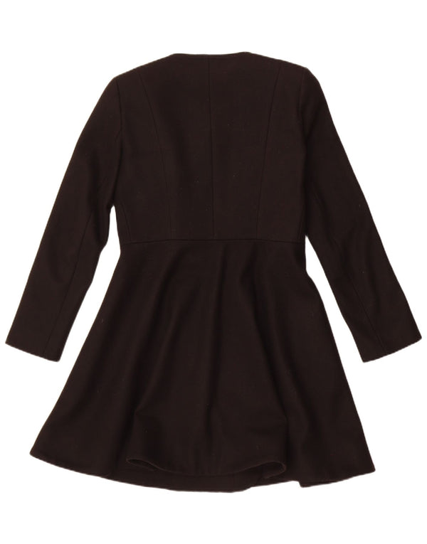 French Connection ženski kaput UK 10 Mala crna vuna