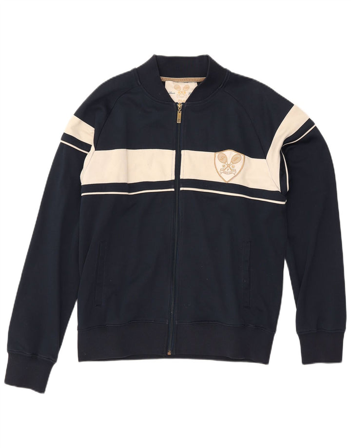 FILA muška gornja jakna trenirke srednje tamnoplave poliesterske boje